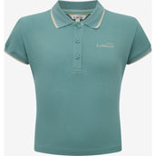 LeMieux Poloshirt SS25 Mini Niños Lagoon