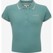 LeMieux Poloshirt SS25 Mini Niños Lagoon