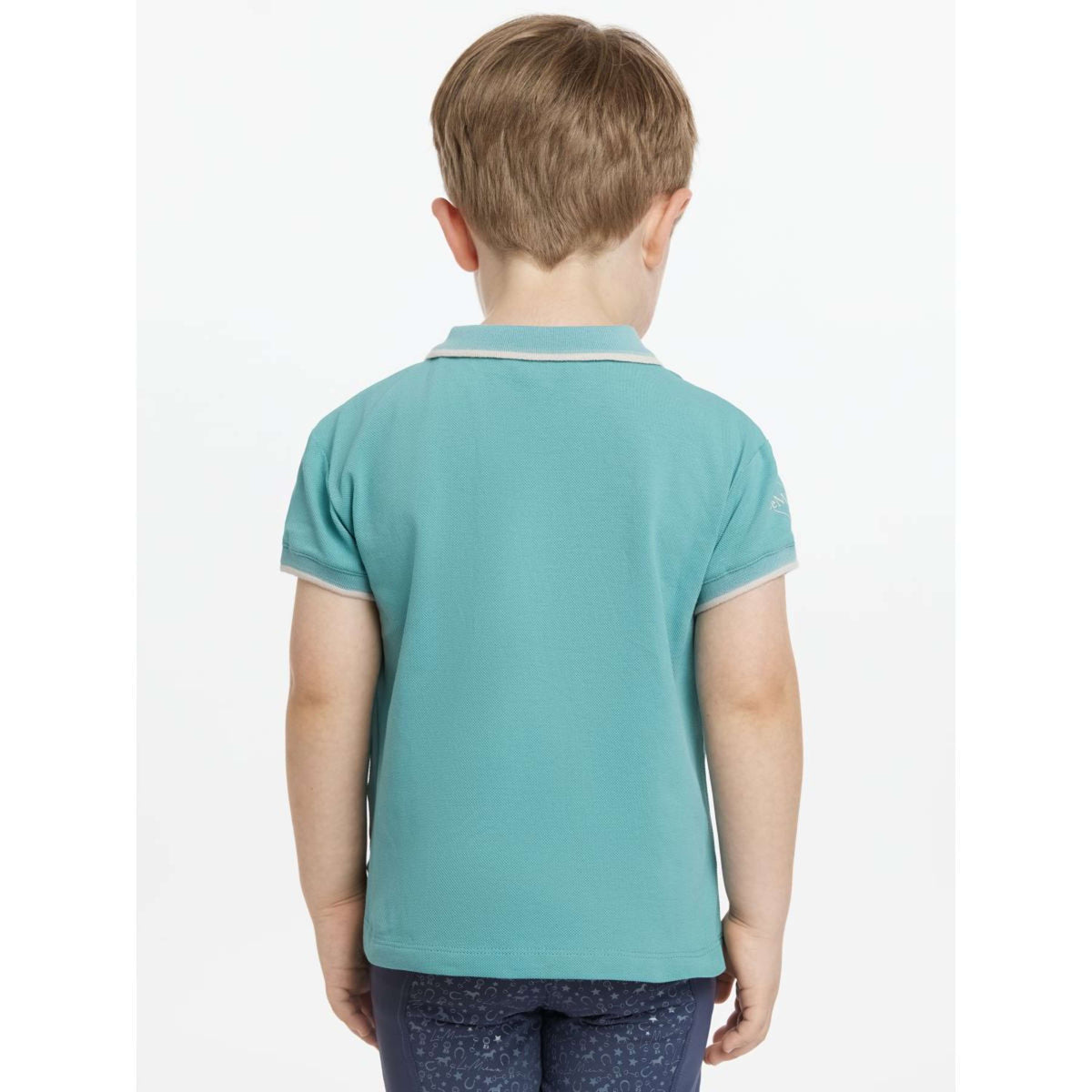 LeMieux Poloshirt SS25 Mini Niños Lagoon