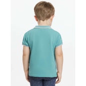 LeMieux Poloshirt SS25 Mini Niños Lagoon