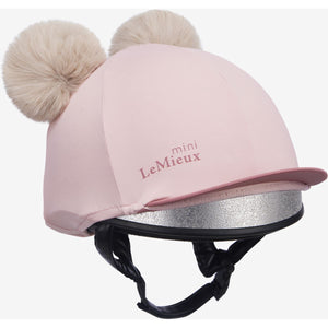 LeMieux Hat Silk Double Pom Niños Blossom