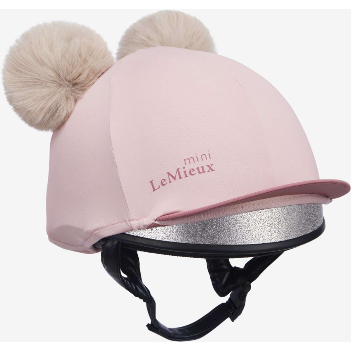 LeMieux Hat Silk Double Pom Niños Blossom