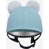 LeMieux Hat Silk Double Pom Niños Lagoon