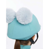 LeMieux Hat Silk Double Pom Niños Lagoon