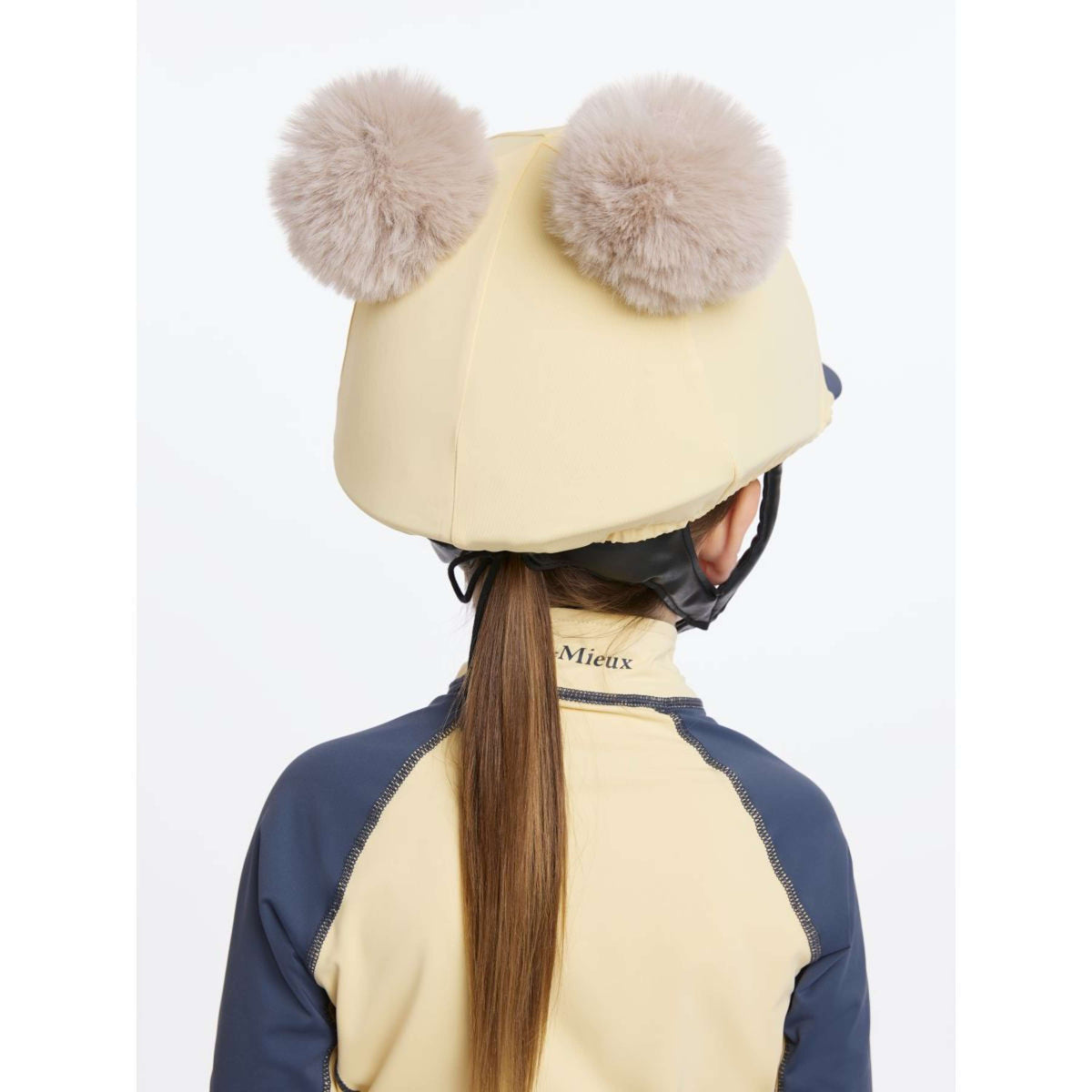 LeMieux Hat Silk Double Pom Niños Mimosa