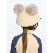 LeMieux Hat Silk Double Pom Niños Mimosa