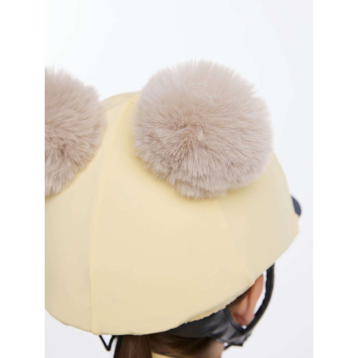 LeMieux Hat Silk Double Pom Niños Mimosa