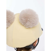 LeMieux Hat Silk Double Pom Niños Mimosa