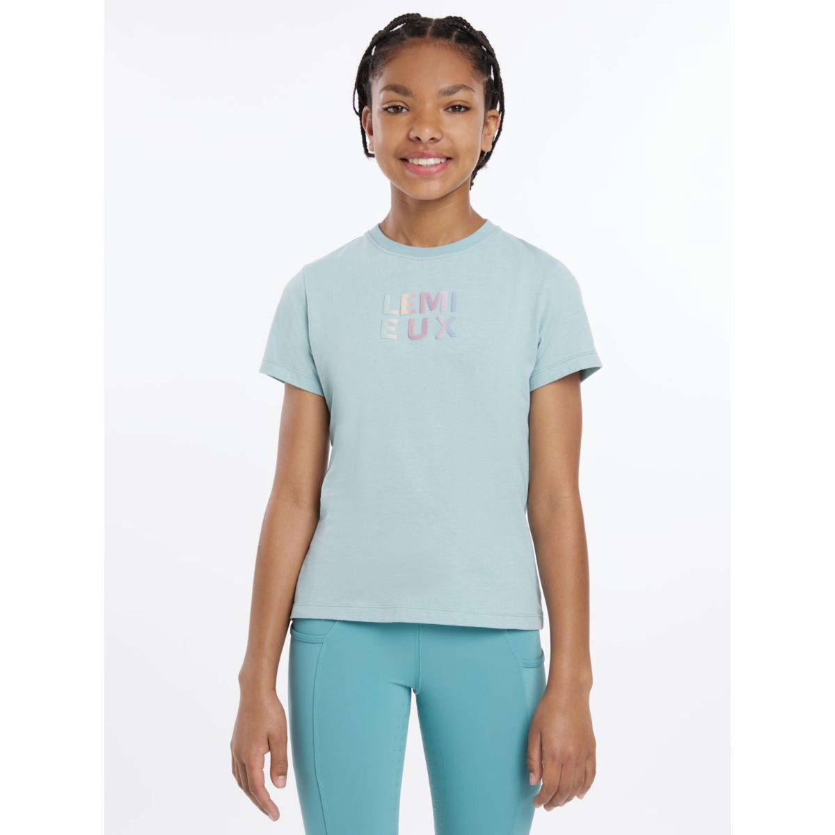 LeMieux T-Shirt Arianna Niños Aqua