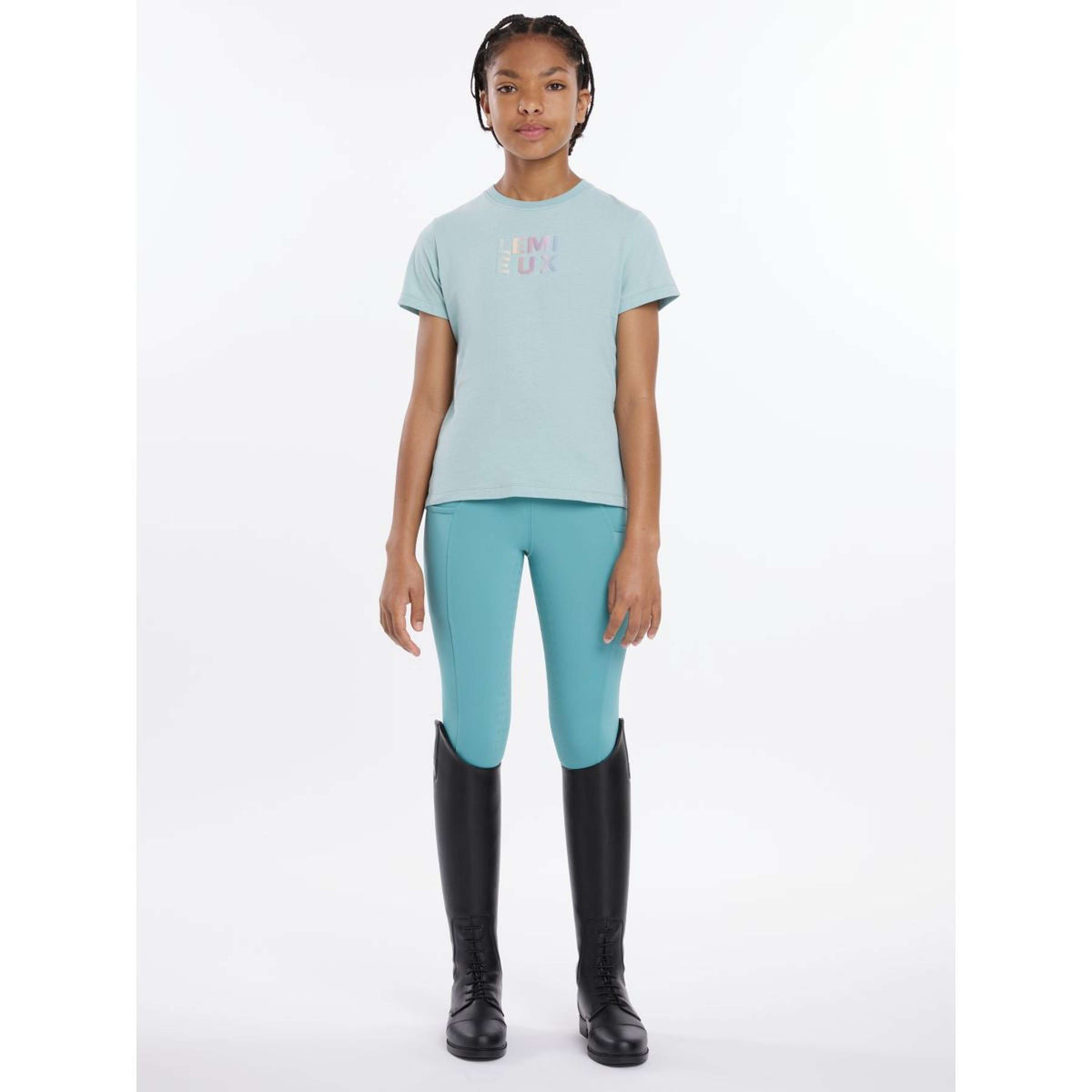 LeMieux T-Shirt Arianna Niños Aqua