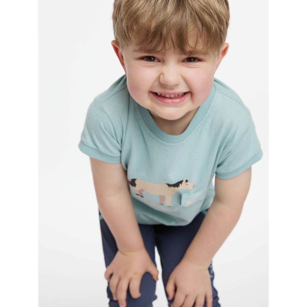 LeMieux T-Shirt Alex Tee Niños Aqua