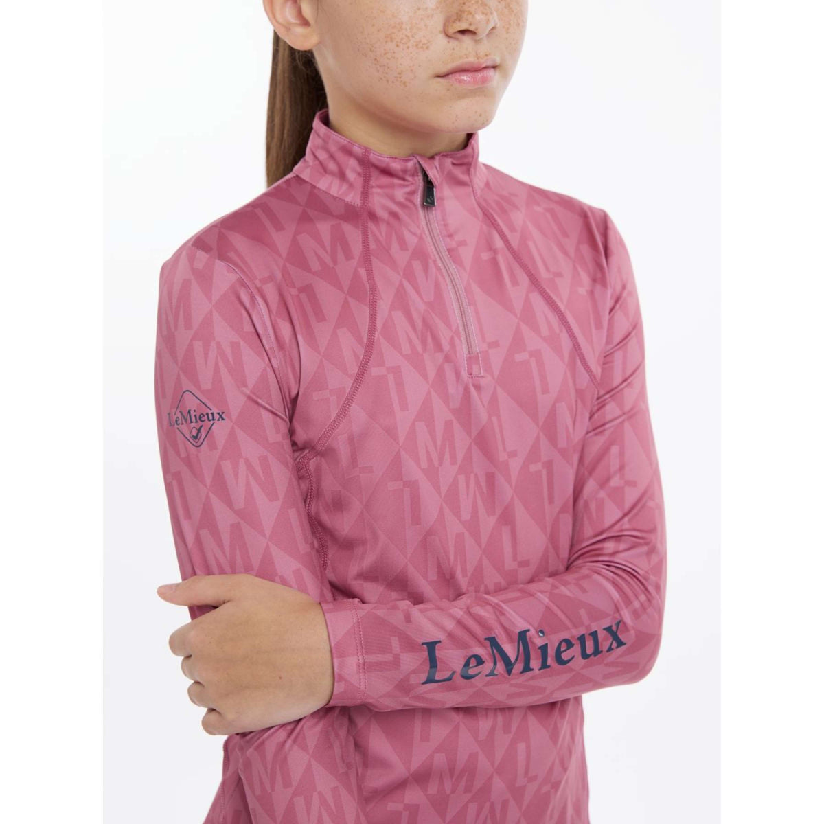 LeMieux Baselayer Clea Crew Niños Peony