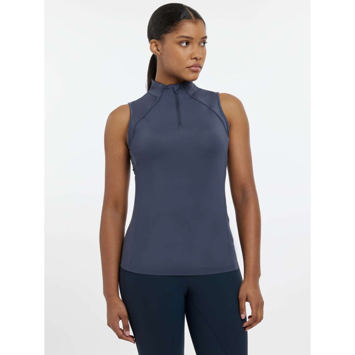 LeMieux Shirt Maria Mesh Sin Mangas Azul Crepuscular
