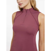 LeMieux Shirt Maria Mesh Sin Mangas Rosewood