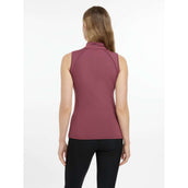 LeMieux Shirt Maria Mesh Sin Mangas Rosewood