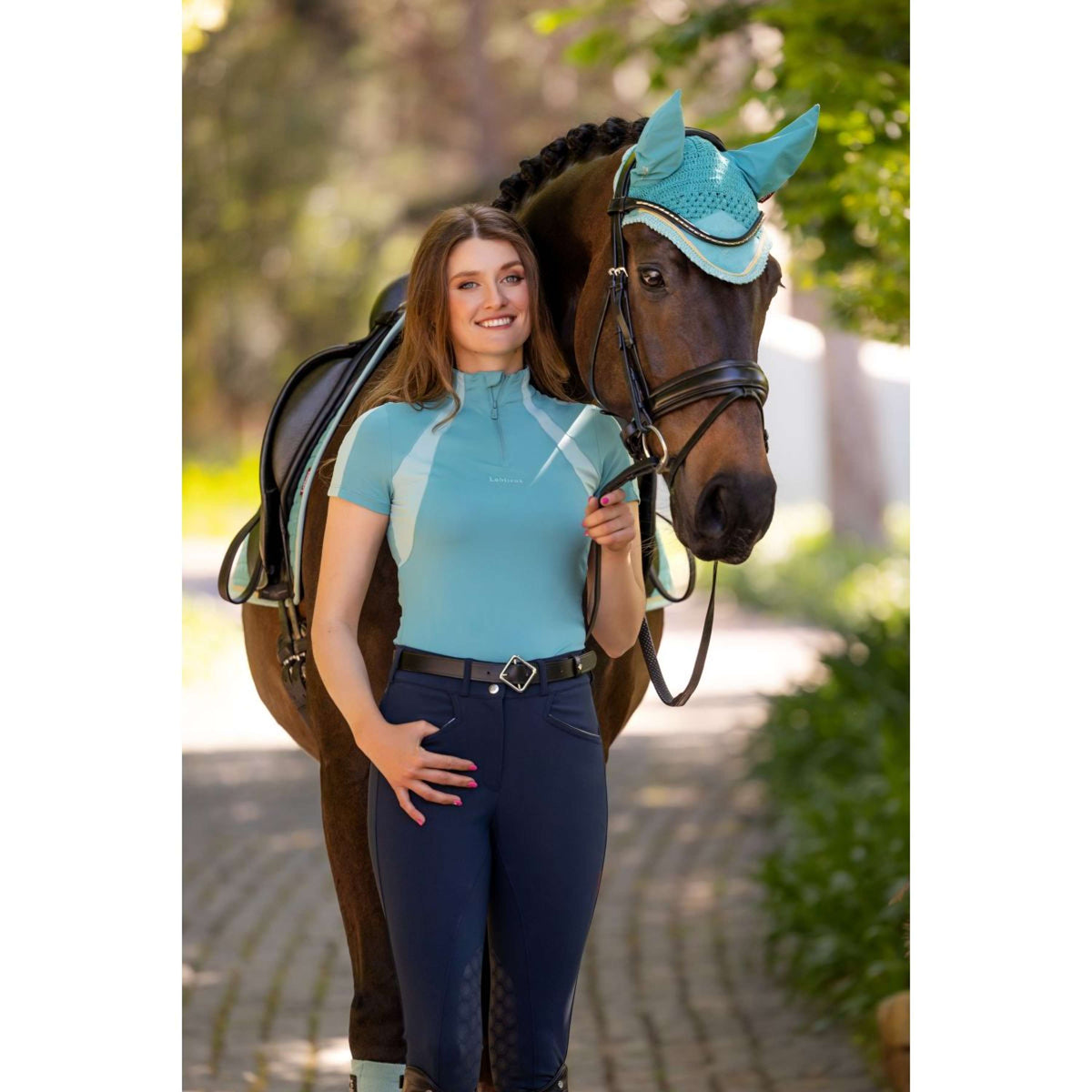 LeMieux Bonete para Orejas Classic Lagoon