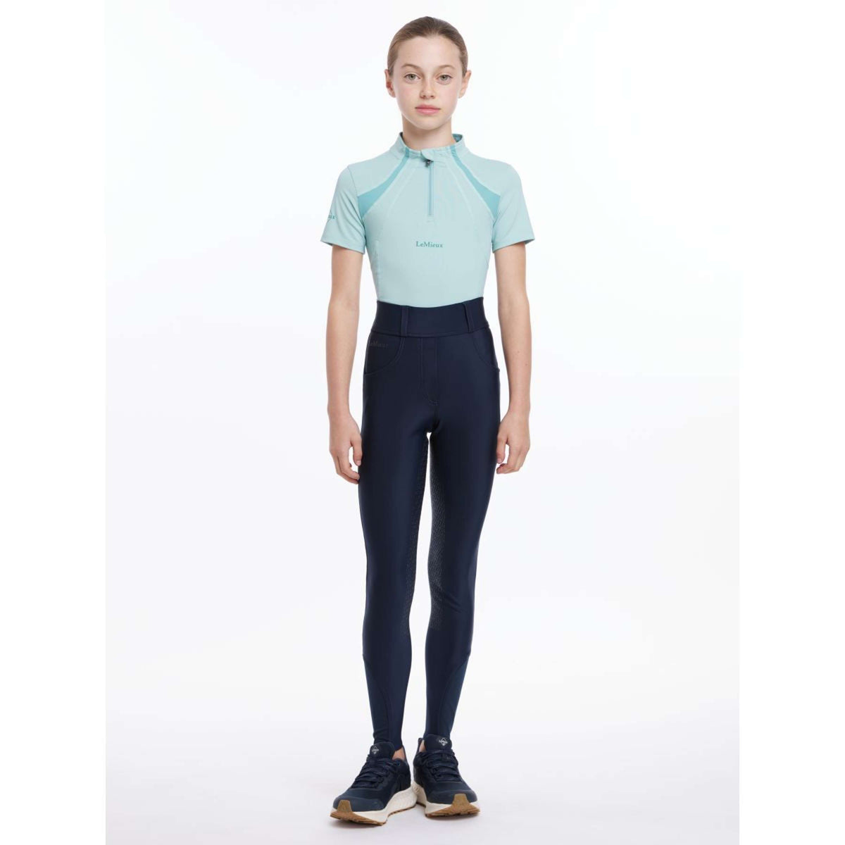 LeMieux Legging de Equitación Remi Niños Navy