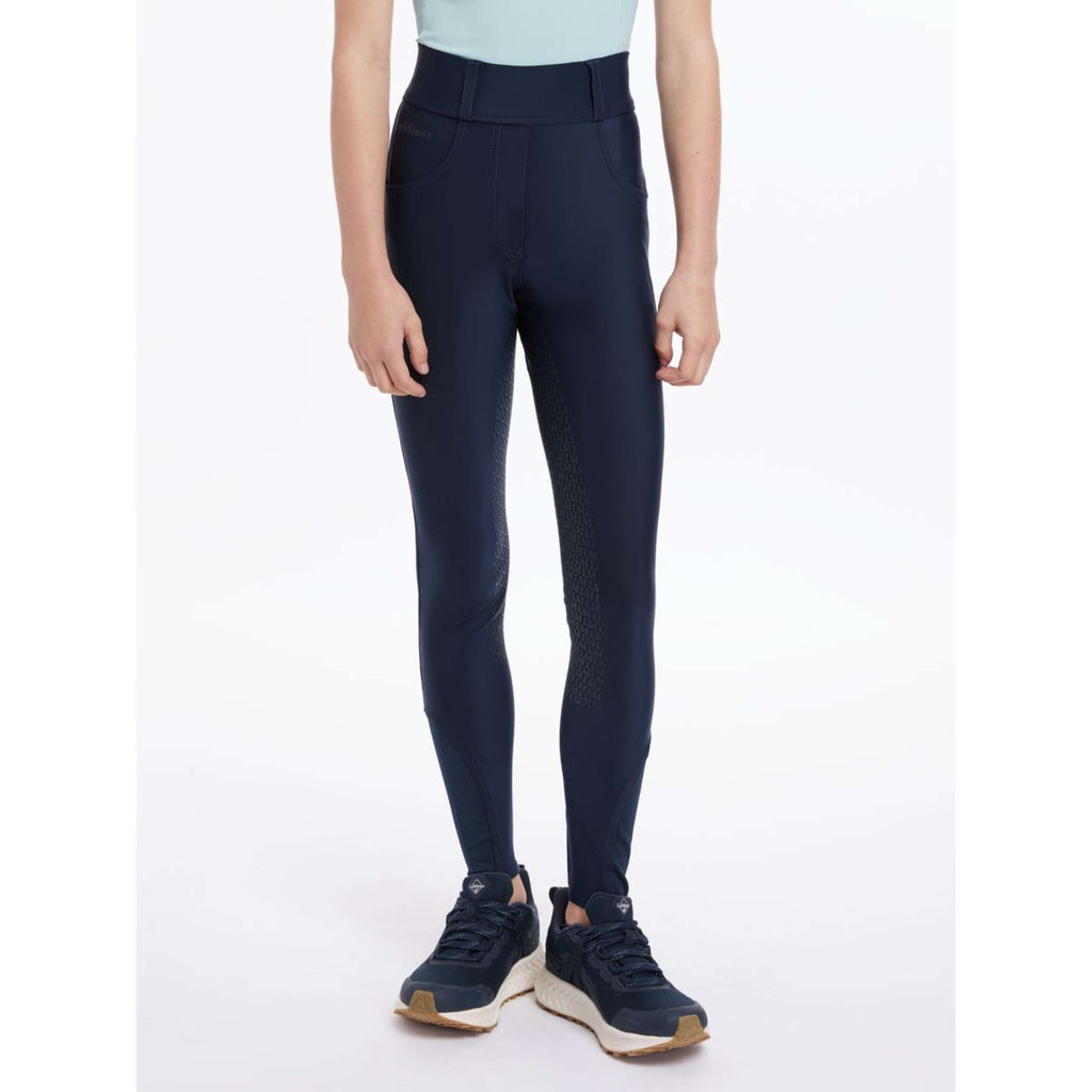 LeMieux Legging de Equitación Remi Niños Navy