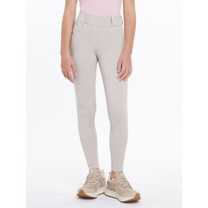 LeMieux Legging de Equitación Remi Niños Piedra