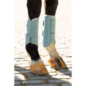 LeMieux Protectores de piernas Arika Mesh Brushing Aqua
