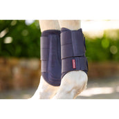 LeMieux Protectores de piernas Arika Mesh Brushing Azul Crepuscular