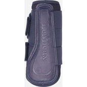 LeMieux Protectores de piernas Arika Mesh Brushing Azul Crepuscular