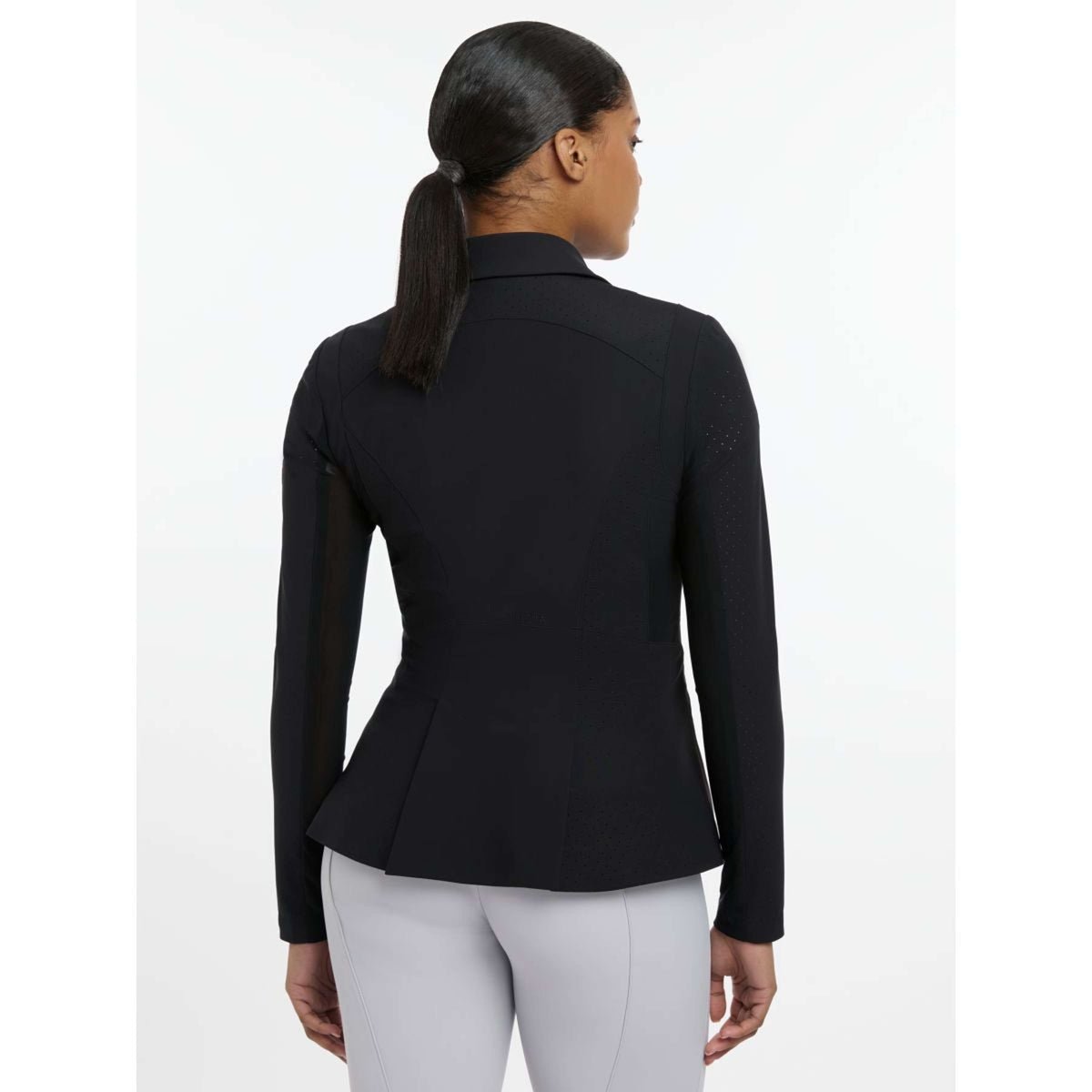 LeMieux Chaqueta de Competición Jessica Mesh Negro