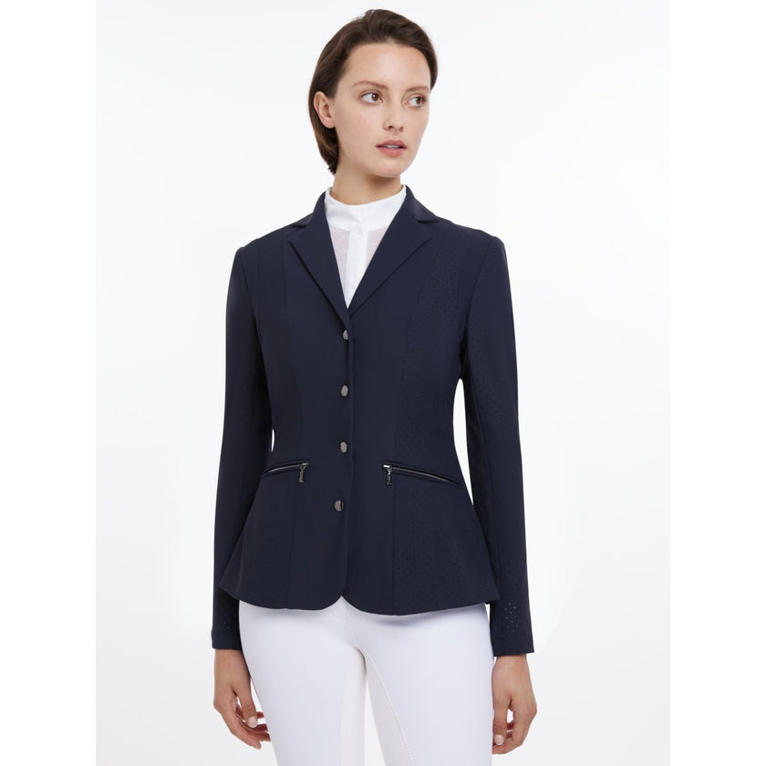 LeMieux Chaqueta de Competición Jessica Mesh Navy