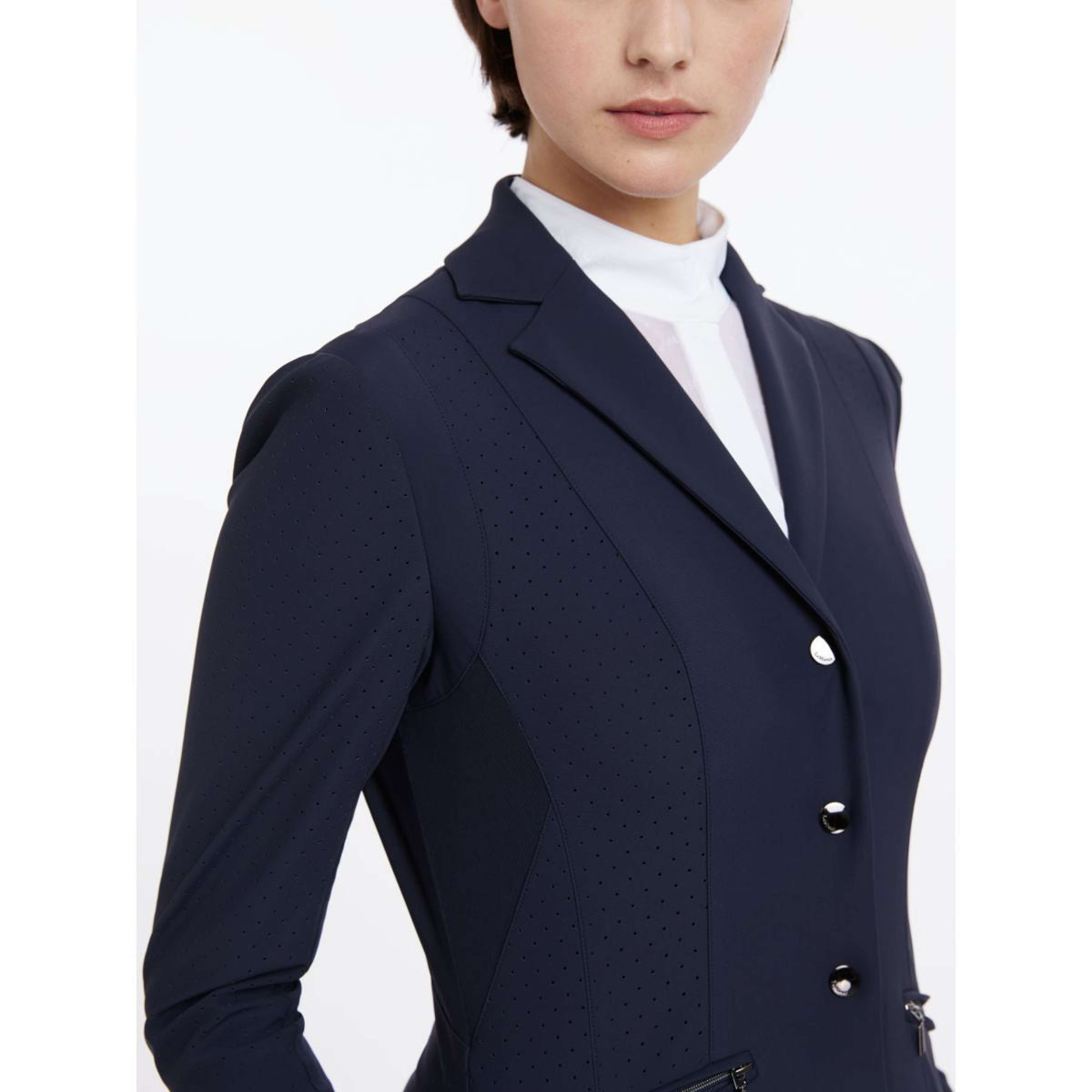 LeMieux Chaqueta de Competición Jessica Mesh Navy