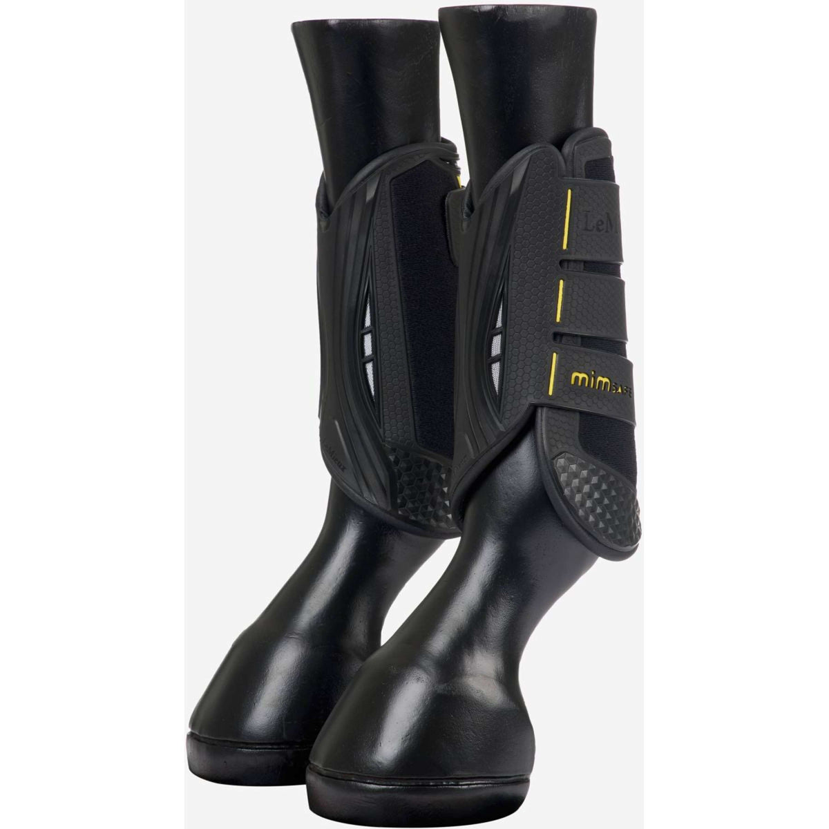 LeMieux Protectores para Patas MIMsafe XC Delanteros Negro