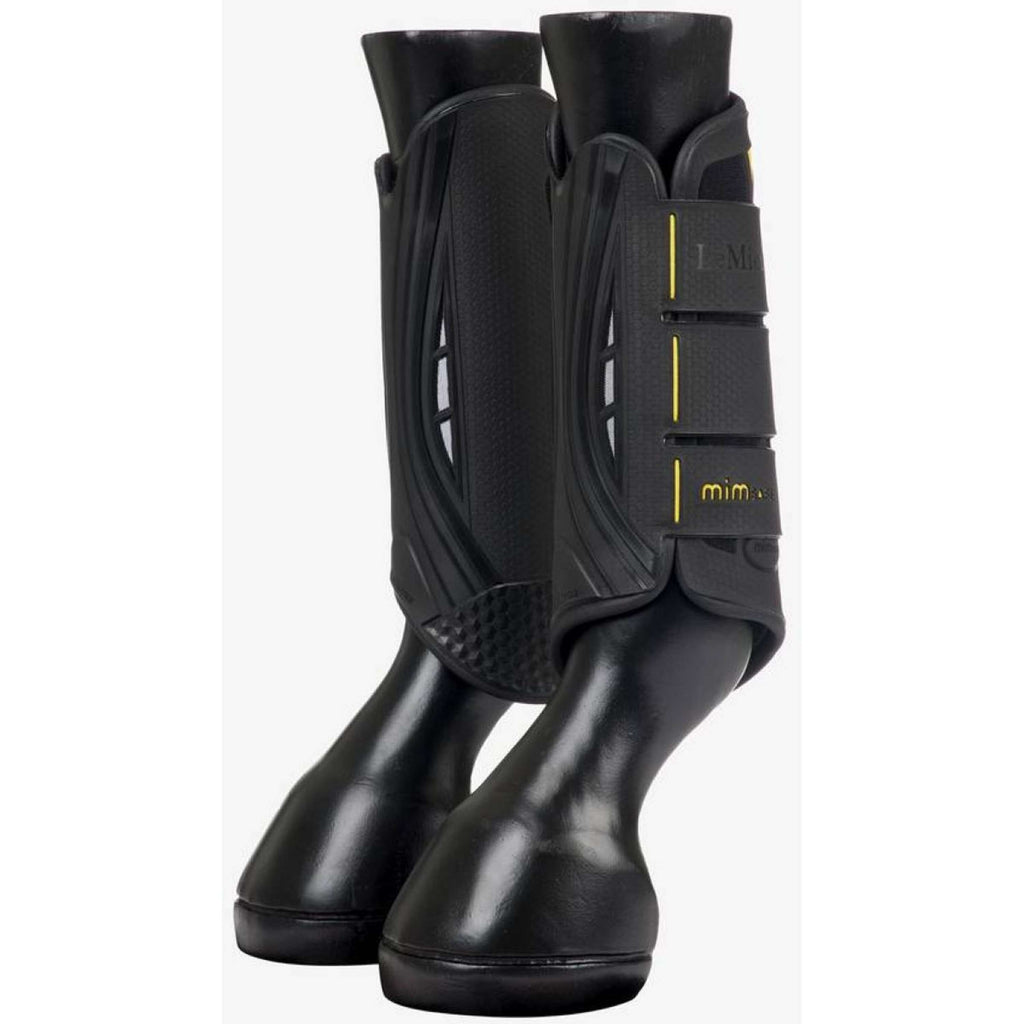 LeMieux Protectores para Patas MIMsafe XC Traseros Negro