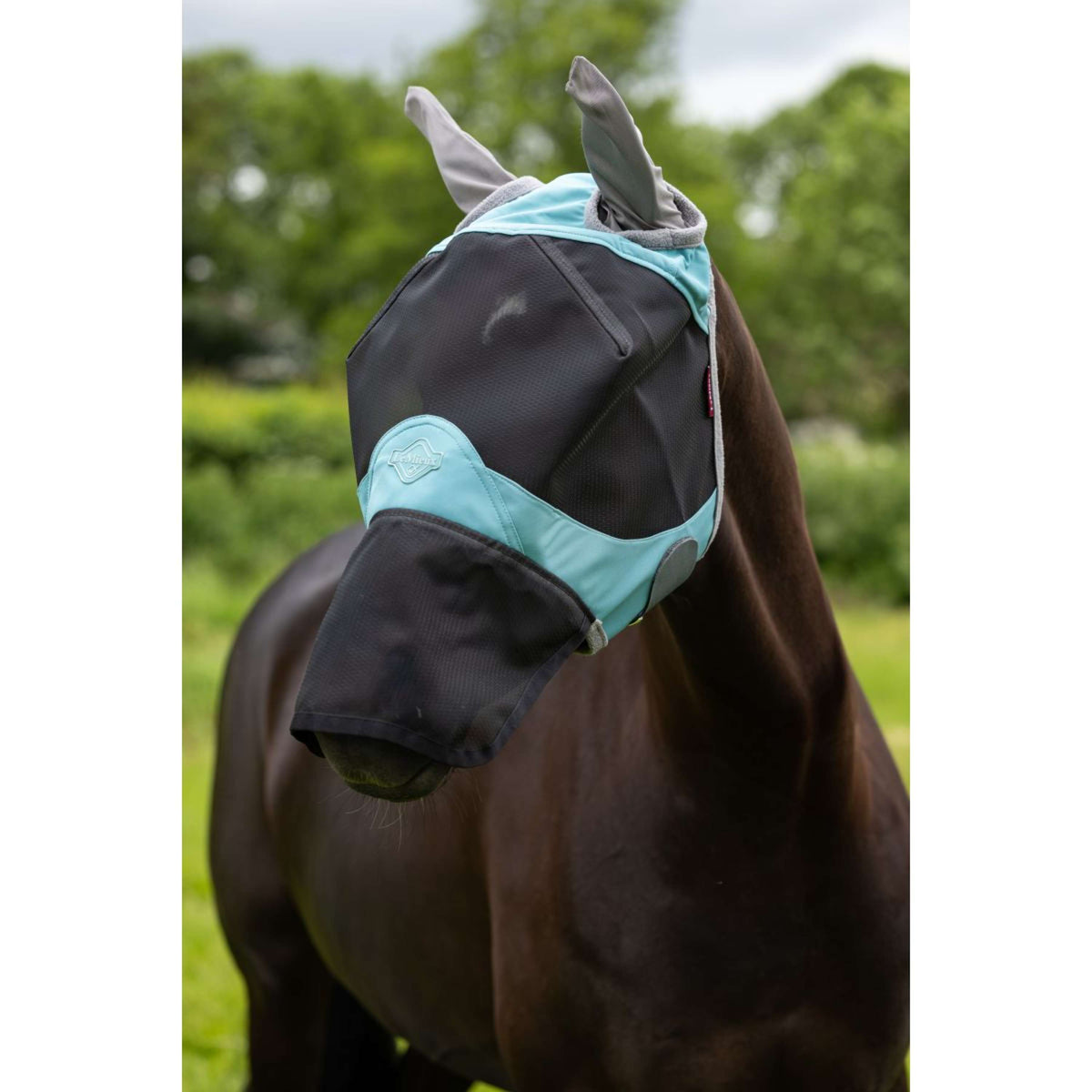 LeMieux Máscara Antimoscas Visor-Tek Full Lagoon