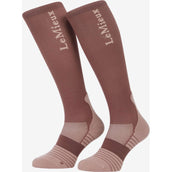 LeMieux Calcetines de Equitación Performance Rosewood