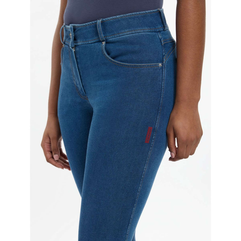 LeMieux Pantalones Dolly Denim Full Grip Denim