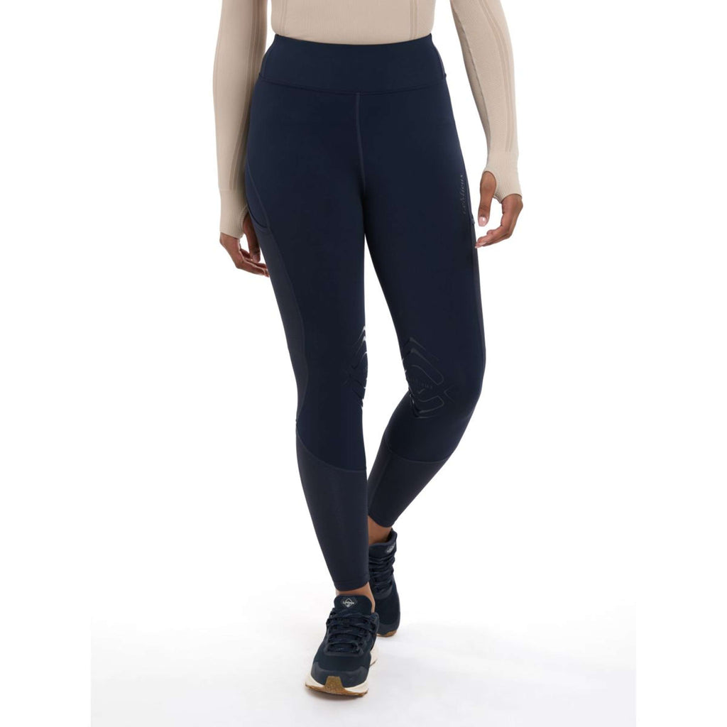 LeMieux Legging de Equitación Lydia Mesh Navy