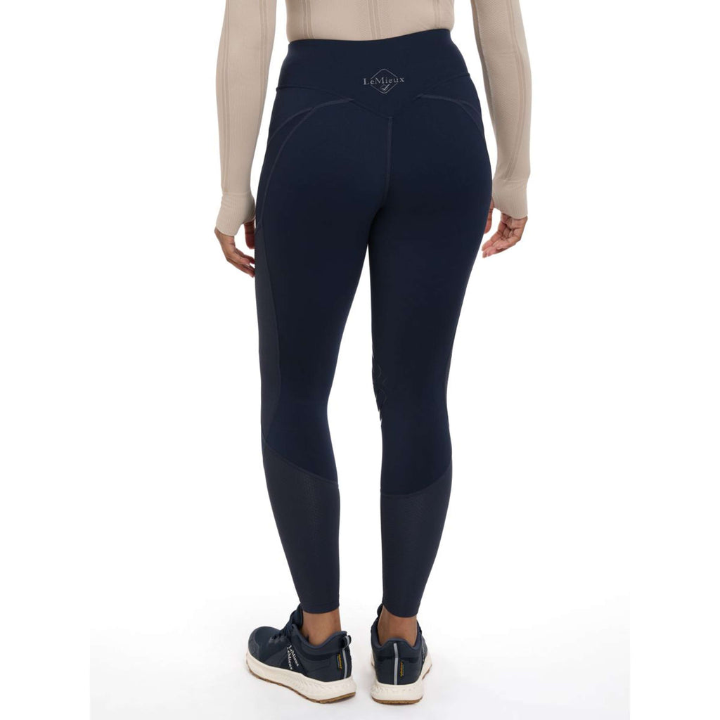 LeMieux Legging de Equitación Lydia Mesh Navy