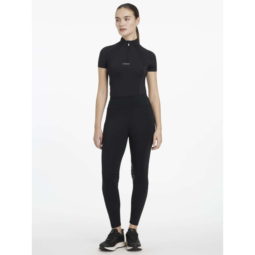 LeMieux Legging de Equitación Lydia Mesh Negro