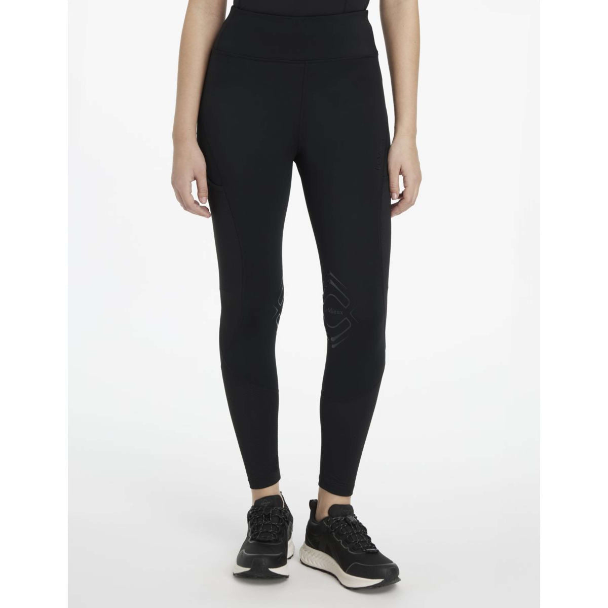 LeMieux Legging de Equitación Lydia Mesh Negro