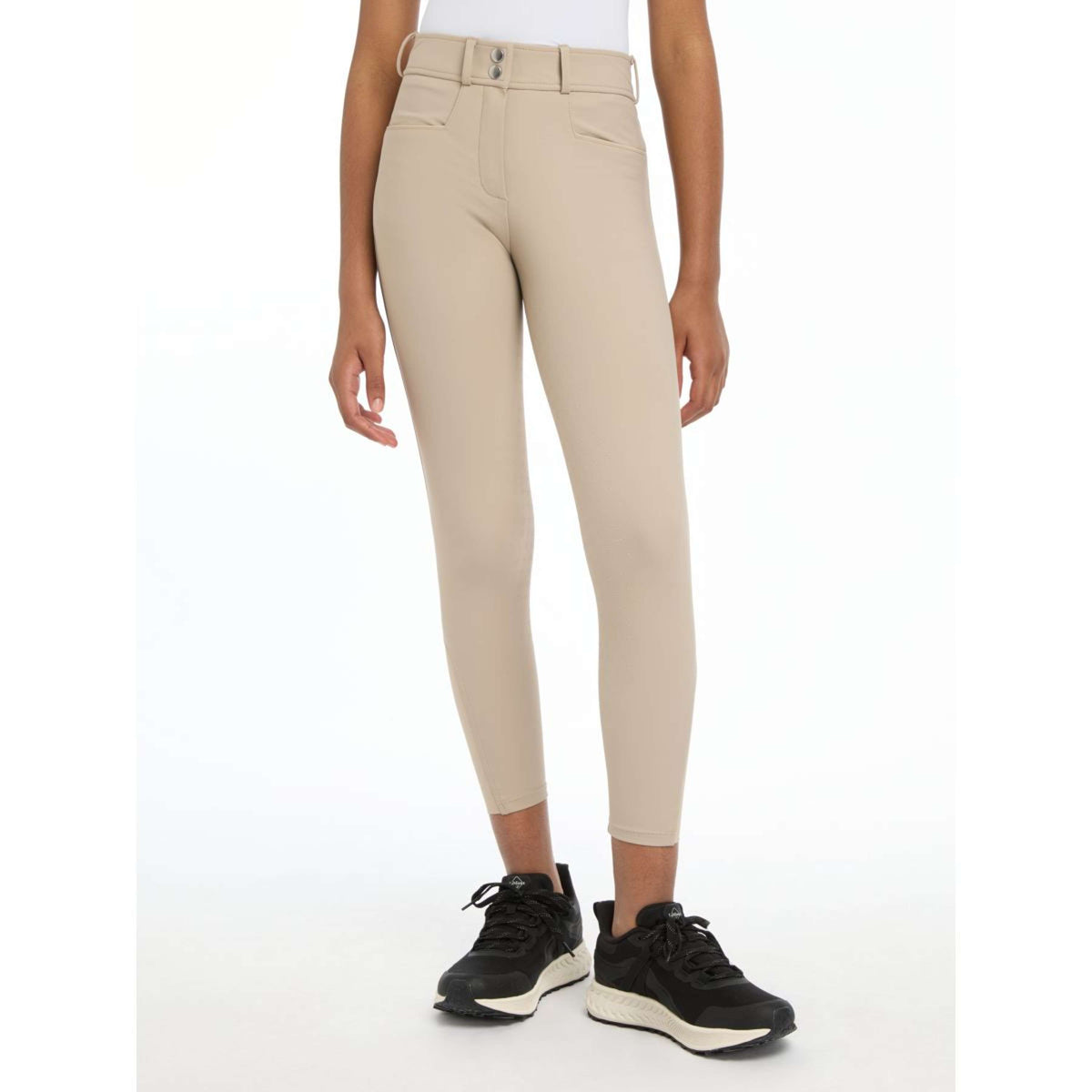 LeMieux Pantalones Izzy Kids Full Grip Almond