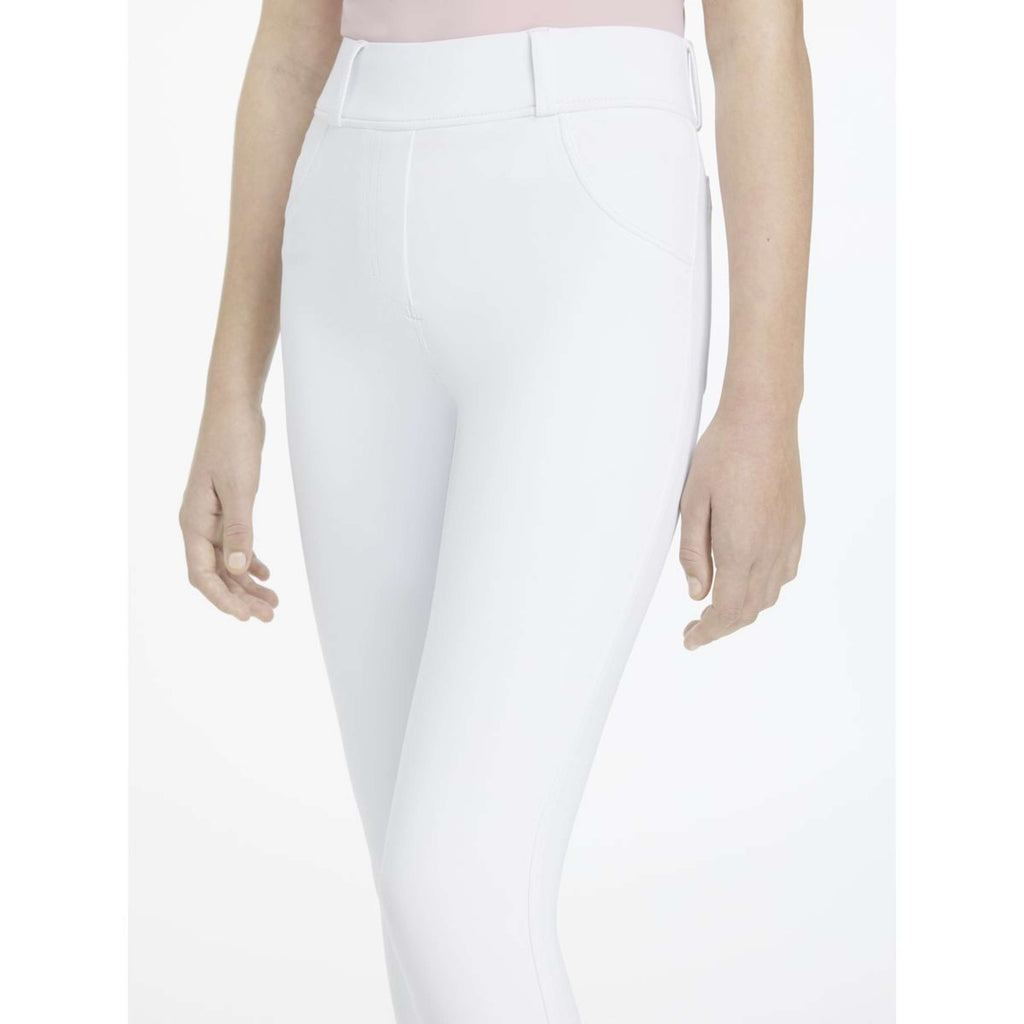 LeMieux Legging de Equitación Remi Niños Blanco