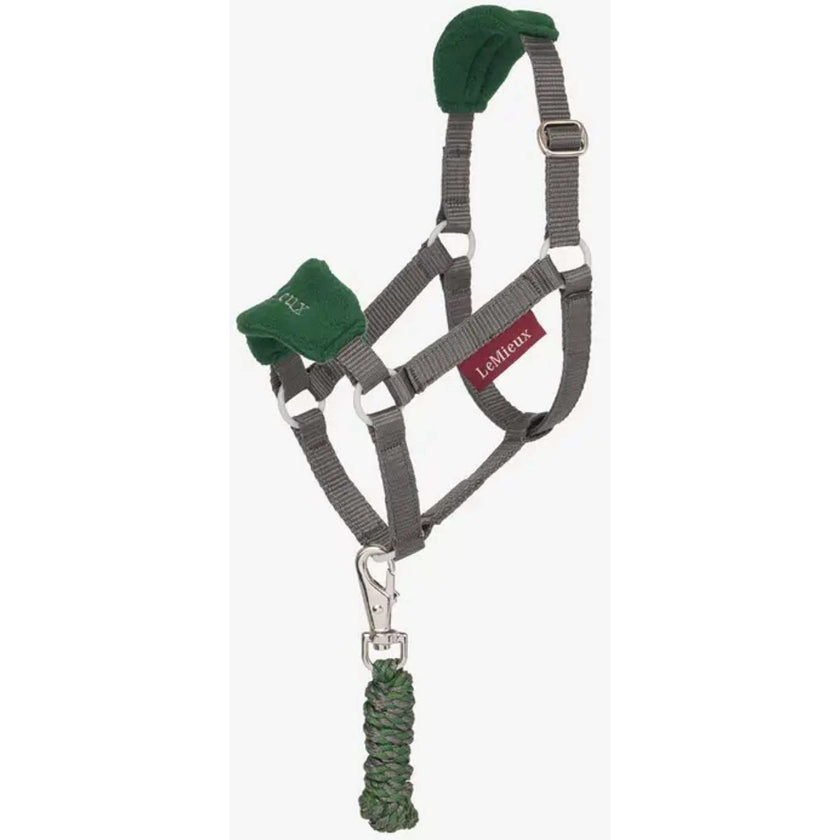 LeMieux Hobby Horse Juego de Cabestro Vogue Hunter Green