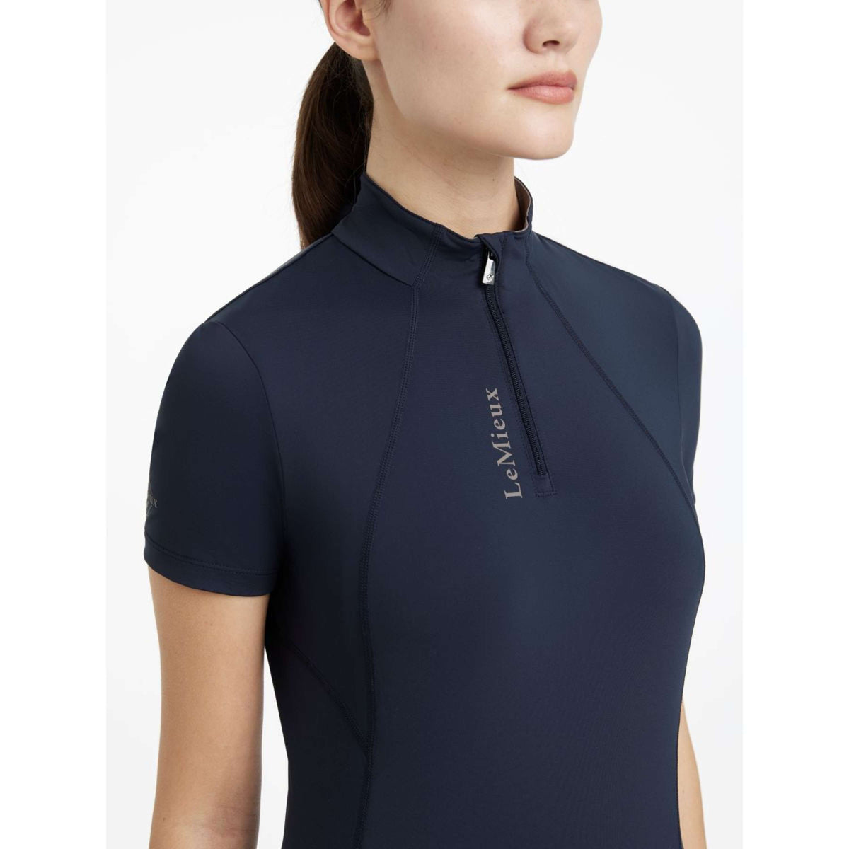 LeMieux Baselayer Classique Mangas Cortas Navy