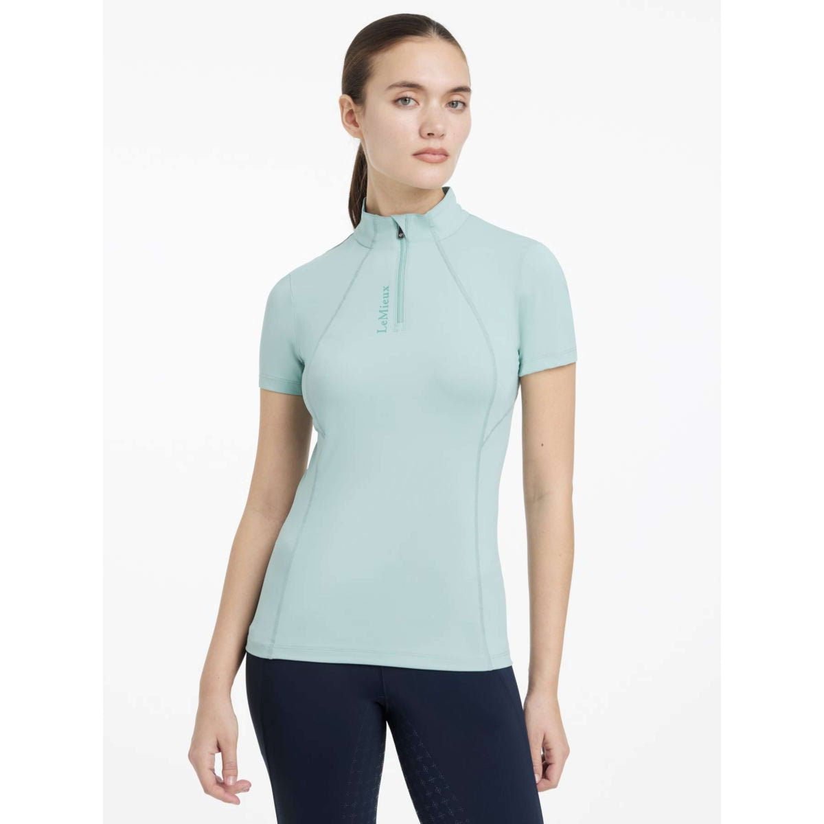 LeMieux Baselayer Classique Mangas Cortas Aqua