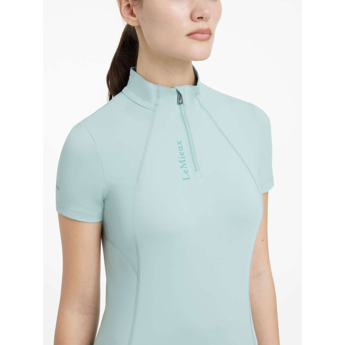 LeMieux Baselayer Classique Mangas Cortas Aqua