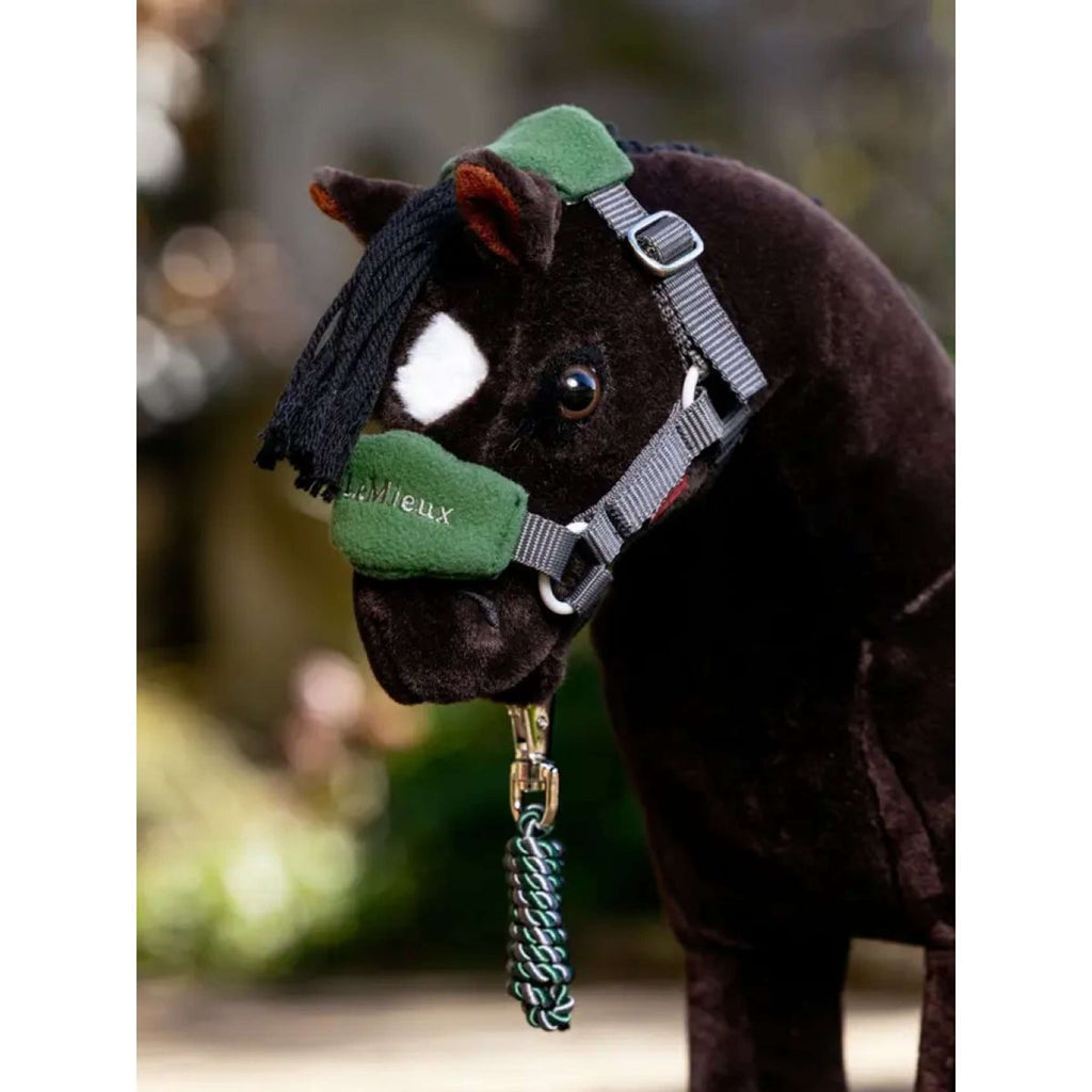 LeMieux Toy Pony Conjunto de Cabestro Vogue Hunter Green