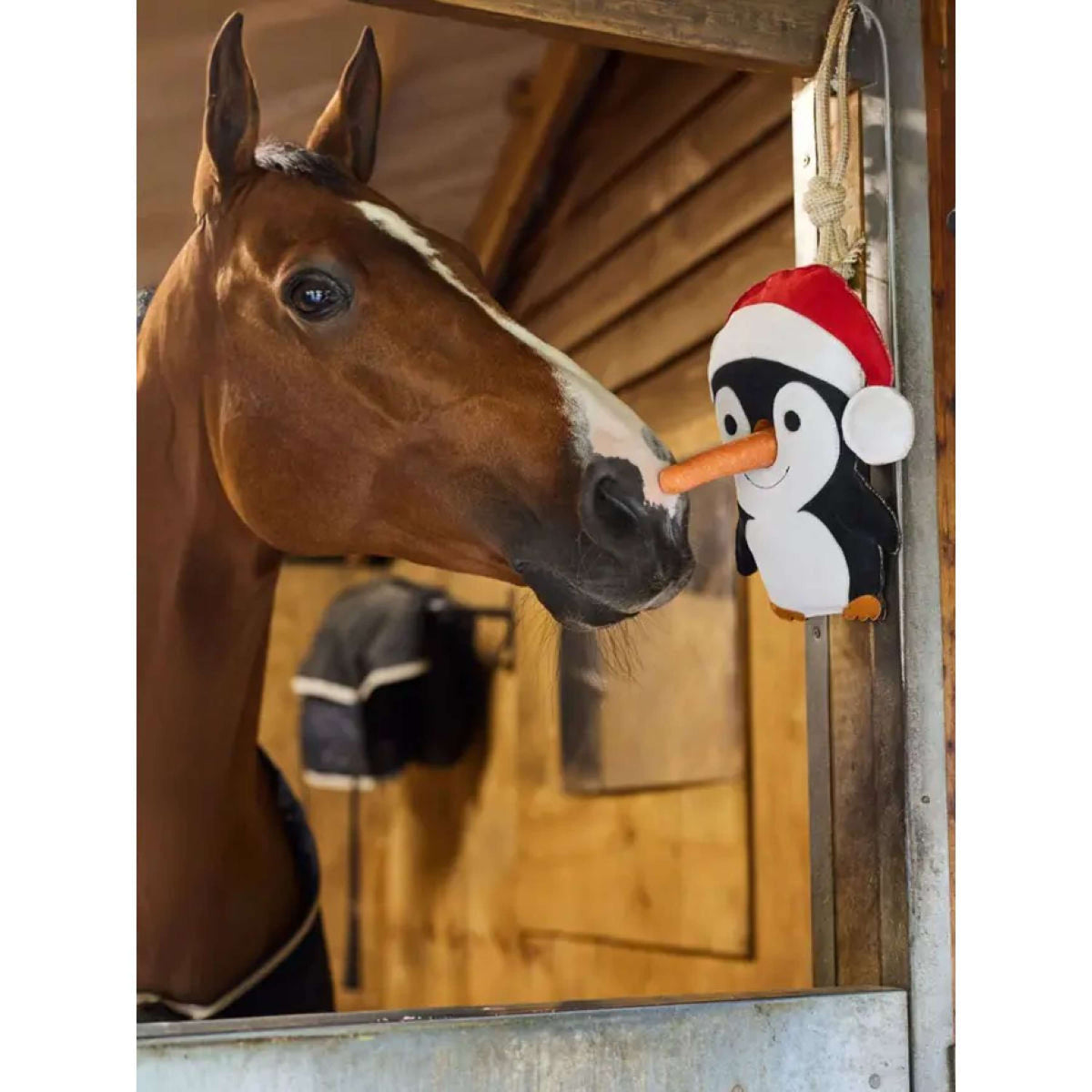 LeMieux Horse Toy Penguin Negro/Blanco