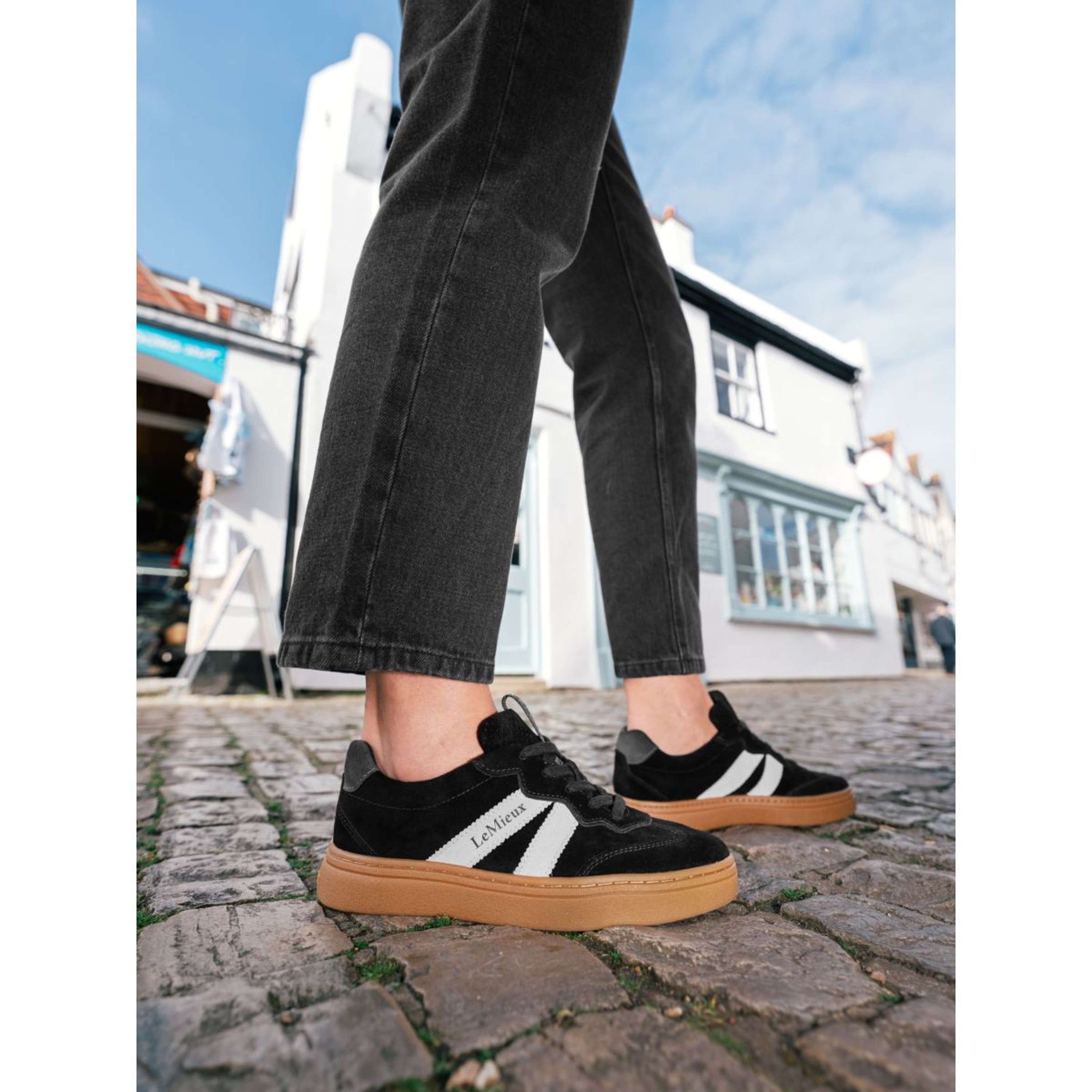 LeMieux Zapatillas Stockbridge Suede Lifestyle Negro LeMieux Zapatillas Stockbridge Suede Lifestyle Negro