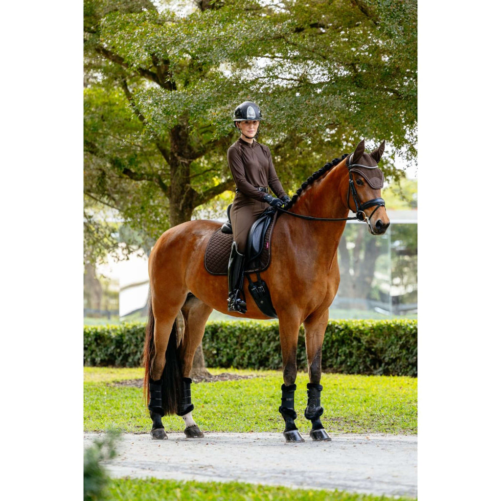 LeMieux Mantilla Brilliance Doma clásica Espresso