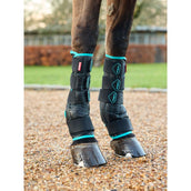 LeMieux Protectores de piernas Cooling Crystal Negro