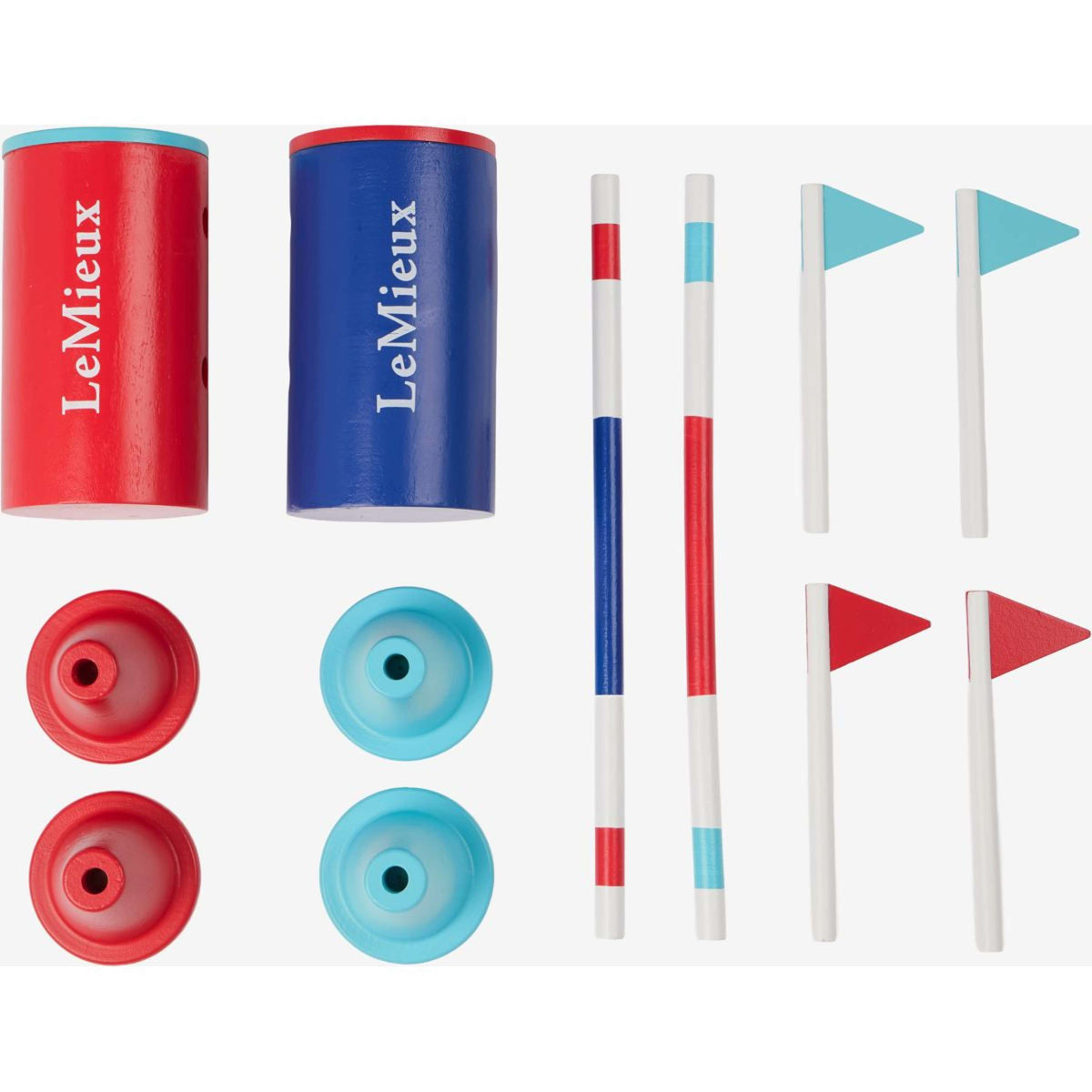LeMieux Toy Pony Course Builder Set Rojo/Azul
